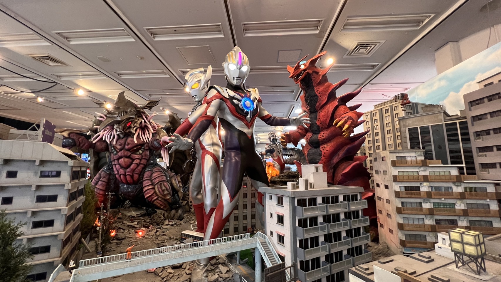 ニュージェネレーションウルトラマン 展示エリア